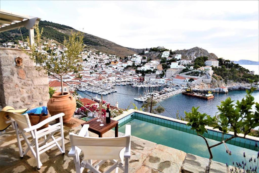 Villa Sunset Hydra Extérieur photo